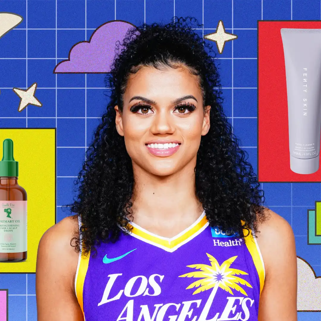 Basketball Star Rae Burrell Swears By This Internet Skin Care Trend