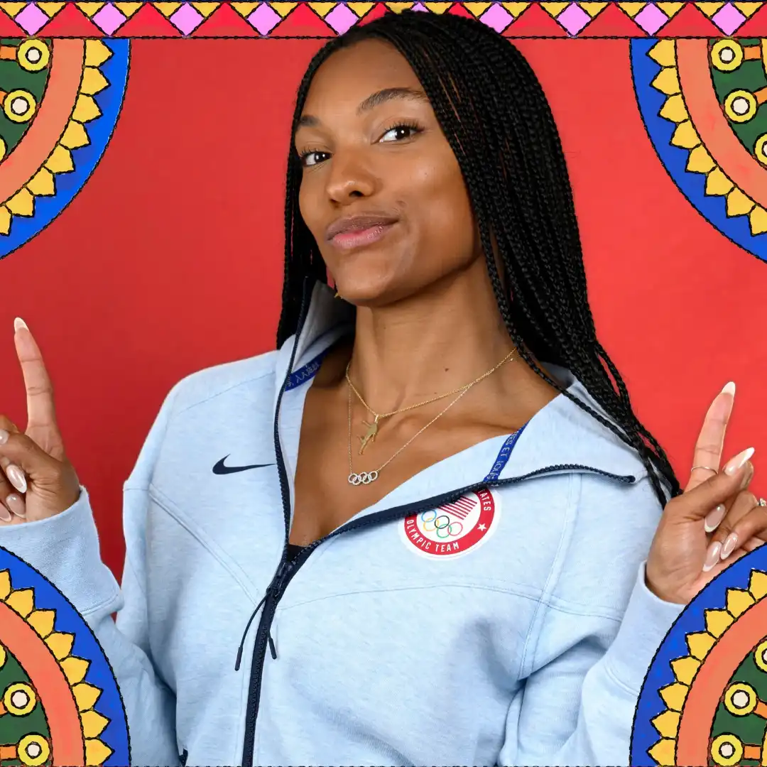 Olympian Tara Davis Woodhall Is Still Flying High—While Embracing Her Inner Homebody